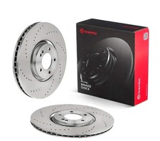 Brembo 09.D762.10 Prime OE Equivalent Vented Brake Rotors - Front Set