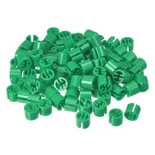 150pcs Clothes Hanger Markers Blank Tags Fit 3.5mm Rod Garment Green