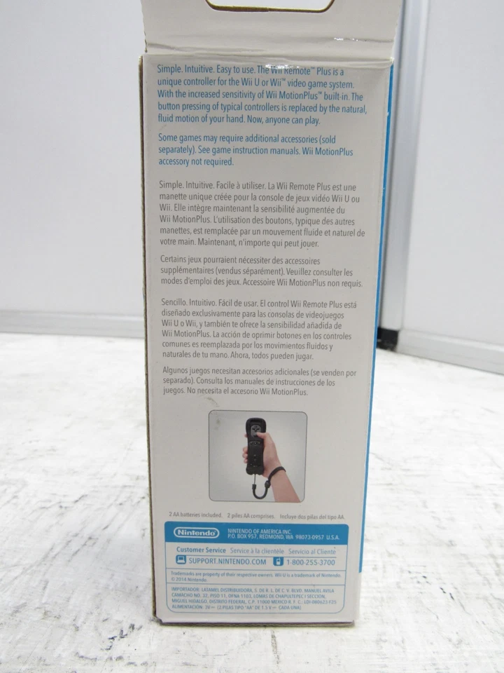 Nintendo Wii Remote Plus Motion Controller - Wii/Wii U - BRAND NEW/SEALED!!! - Image 3 of 4