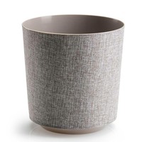Howhomely BlumenküBel Blumentopf Pflanztopf PflanzküBel Taupe 20Cm 4,9 L Modern