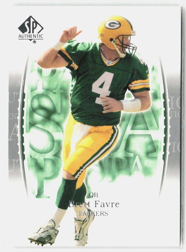 Brett Favre #4 card