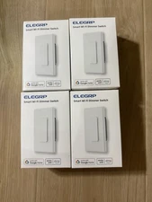Elegrp Smart Wi-Fi Dimmer Switch Smart Home Light Switch White