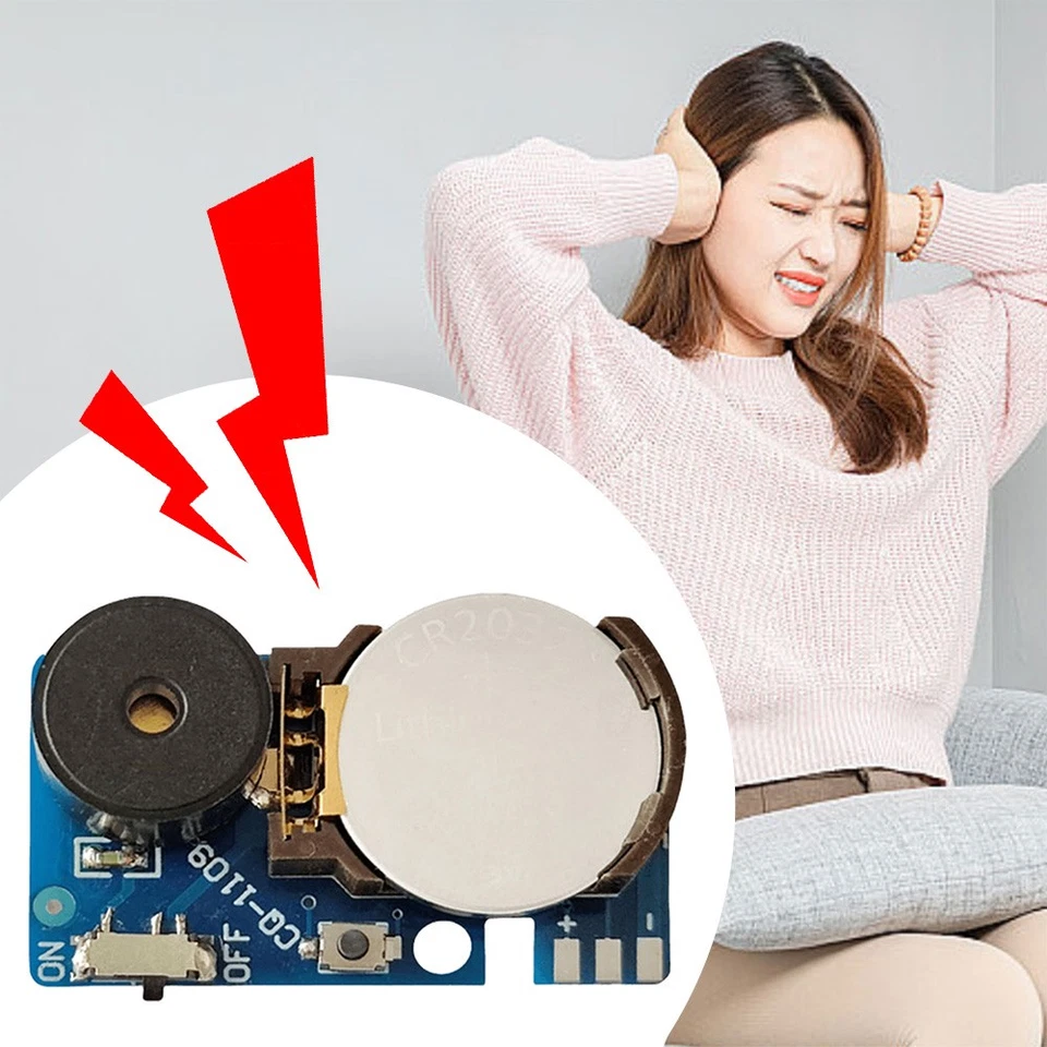 Hacedor de ruido de chirrido de broma 1/2/5X que incluye diferentes sonidos, cricket, pitido y más Foto 4 de 4