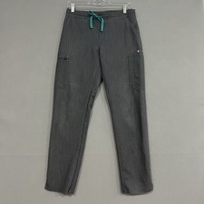 FIGS Yola Skinny Scrub Pants Women s Small Graphite Gray PO 1807 Nurse Workwear
