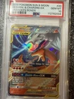 PSA 10 2019 Pokemon SM Unbroken Bonds Reshiram & Charizard GX 20/214 TAG TEAM