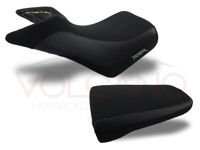 Triumph TIGER 800 2010-2019 Vulkan Design Sitzbezug Rot T025CE862 Rutschfest