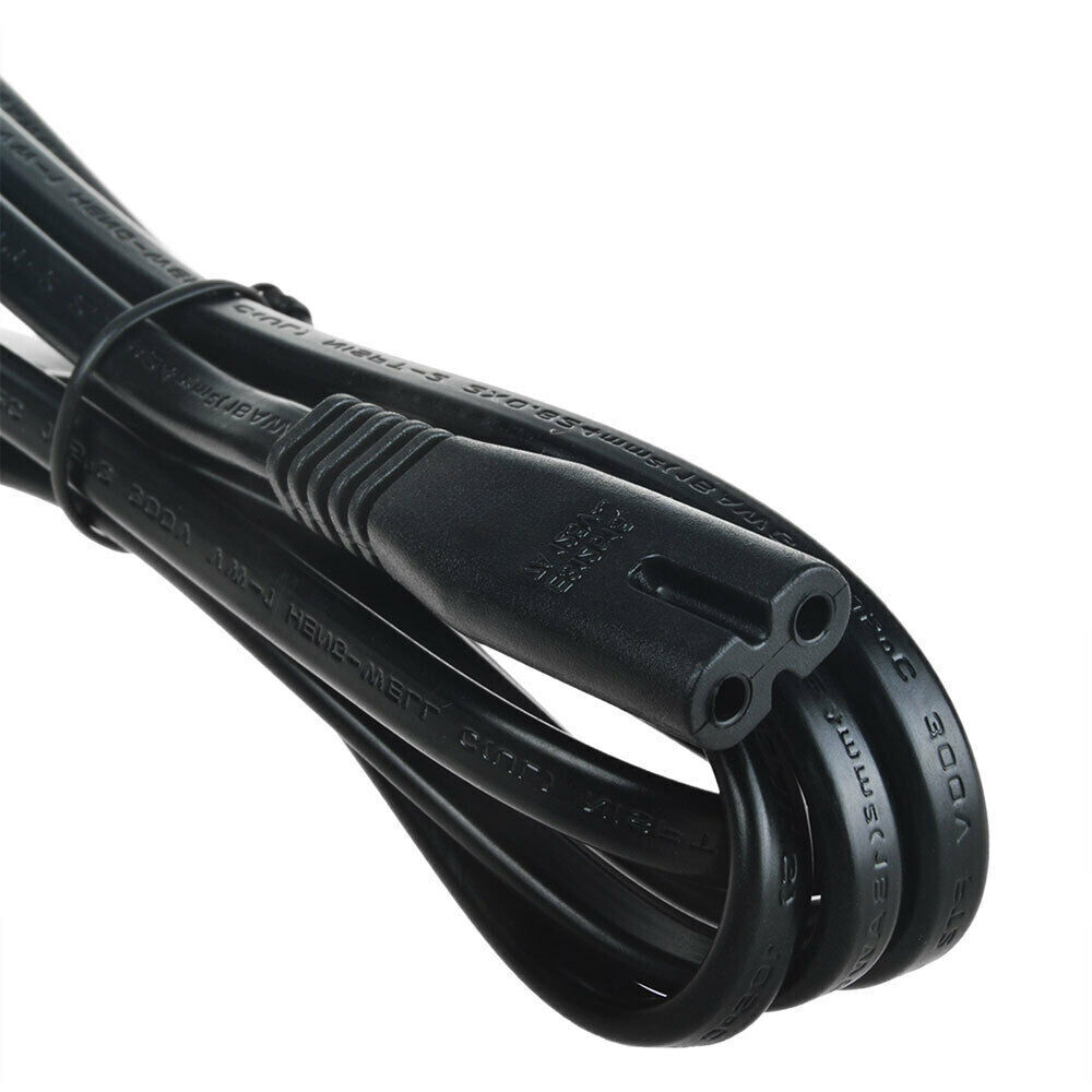 Cavo Alimentazione CA 5 Piedi, 2 Poli, Figura 8, Per Radio, Elettronica, PS2, Xbox, PSU