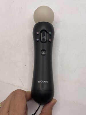 Sony PlayStation Move Motion Controller - Black (CECH-ZCM1U) Tested Authentic PS