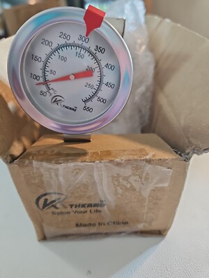 12'' Meat Cooking Thermometer Stainless Steel Stem BBQ Grill Turkey Deep Fry