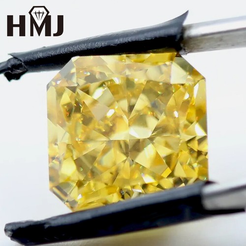 Radiant 8*8mm AAAAA+ Crushed Ice Cut Loose Cubic Zirconia Stone Square Cut CZ - Picture 17 of 18