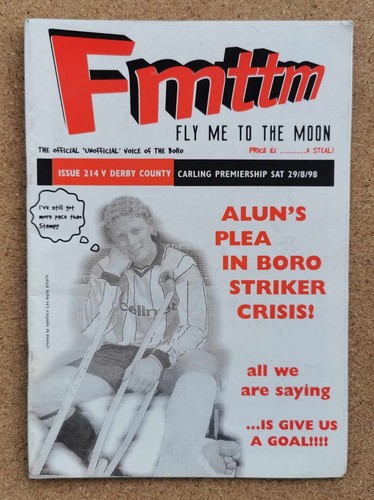 Fanzine (Fußball) Middlesbrough Fly Me To The Moon (FMTTM) - verschiedene Ausgaben - Bild 75 von 98