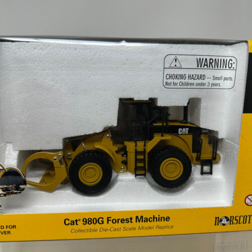 Norscot Caterpillar 980G Forest Machine Diecast Cat Vehicle SEALED - Picture 12 of 18