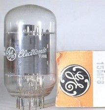 15MF8 TUBE GE NIB TESTED  BOXED VINTAGE COMMERCIAL SURPLUS