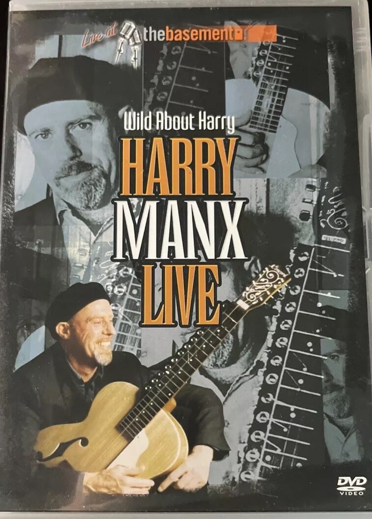 Harry Manx-Live at the Basement (DVD, 2003) Music Concert Like New All Regions