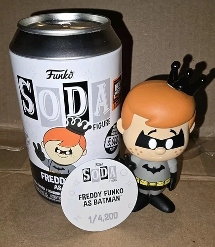 Funko Vinyl Soda: Freddy Funko As Batman 