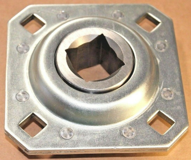 Premium ST2081N AG Flanged Disc Bearing Unit 1" Square Bore FD208R1