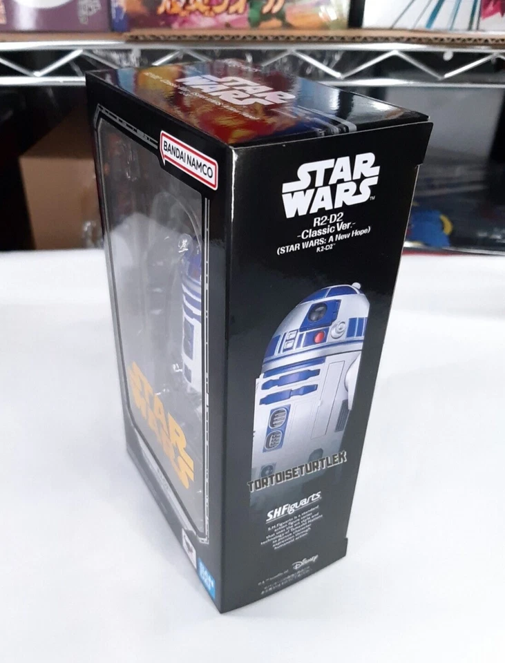 Figura de acción Bandai S.H.Figuarts R2-D2 versión clásica STAR WARS A New Hope 3,5 in Foto 4 de 4
