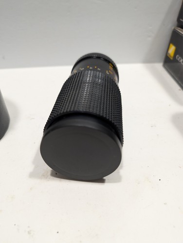 Sears 80-200mm f:4 Zoom Multicoated Lens Cover Canon FD Mount w Cap & Carry Case - Picture 6 of 6