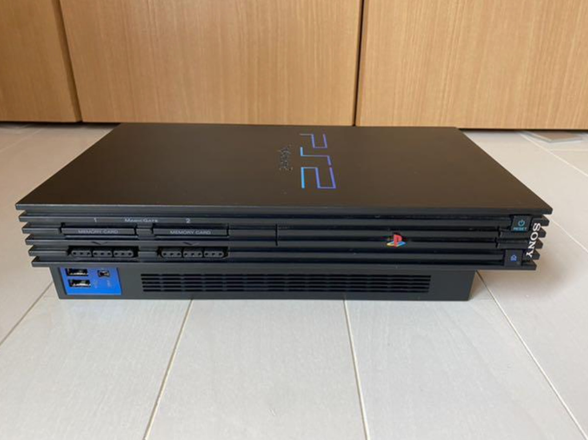 SONY PS2 PlayStation 2 SCPH-30000 Black Console Japanese Disc NTSC 