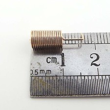 10pcs Copper 433MHz 50  Spring Antenna for Wireless Communication System 15mm
