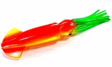 Squidnation Mauler Trolling Squids 7" Softplastic Lures - Pack of 4 - RASTA