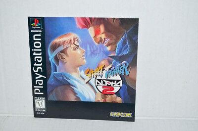 Street Fighter Alpha 2 (Sony PlayStation 1, 1996) PS1 PSOne