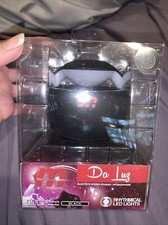 Malektronic Spherical Bluetooth Wireless Outdoor Speaker Black NIB LED Lights