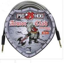 PIG HOG "ARMOR CLAD" INSTRUMENT CABLE, 20FT
