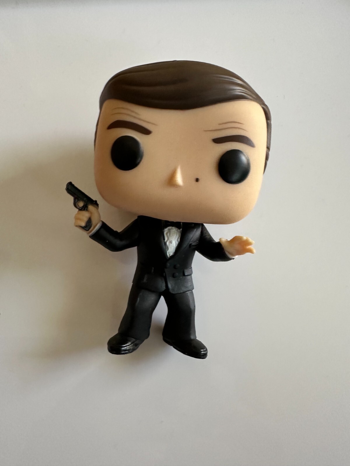 Funko Pop! Vinilo: James Bond - James Bond (Sir Roger Moore) Fuera De Caja, Suelto