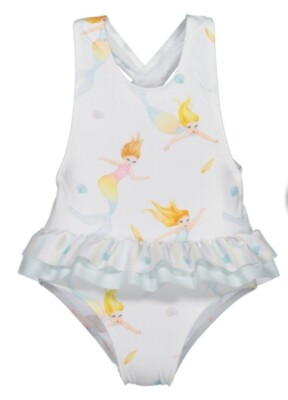 mermaid bathing suit baby