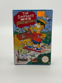 The Simpsons: Bart vs. The Space Mutants Nintendo NES Gut - Sehr gut CIB OVP