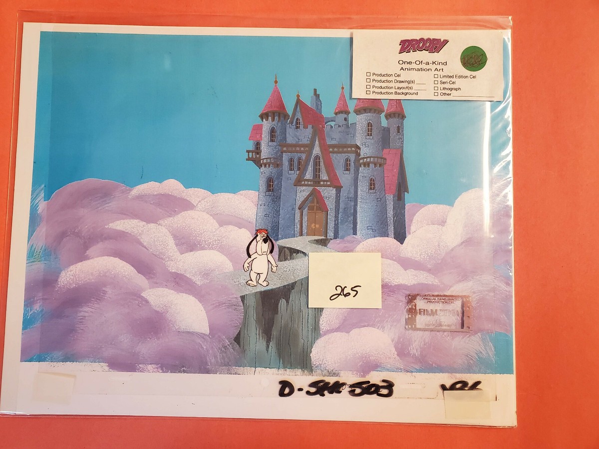 動物セル画 DROOPY DOG ORIGINAL PRODUCTION CEL CELL ANIMATION ART | eBay