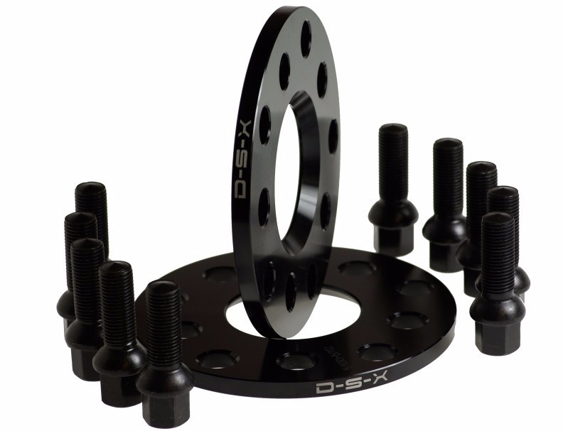Pair 20mm Wheel Spacers With Bolts For Audi A4 B8, A5, S5, Q5 - Aluminum
