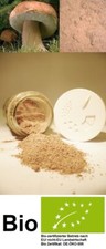 BIO STEINPILZE 100% Pilzpulver 50g Steinpilze gemahlen Streuer 1A ! DE-ÖKO-006