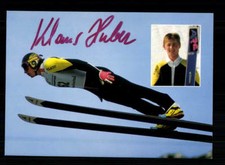 Klaus Huber Autogrammkarte Original Signiert Skispringen + A 207962
