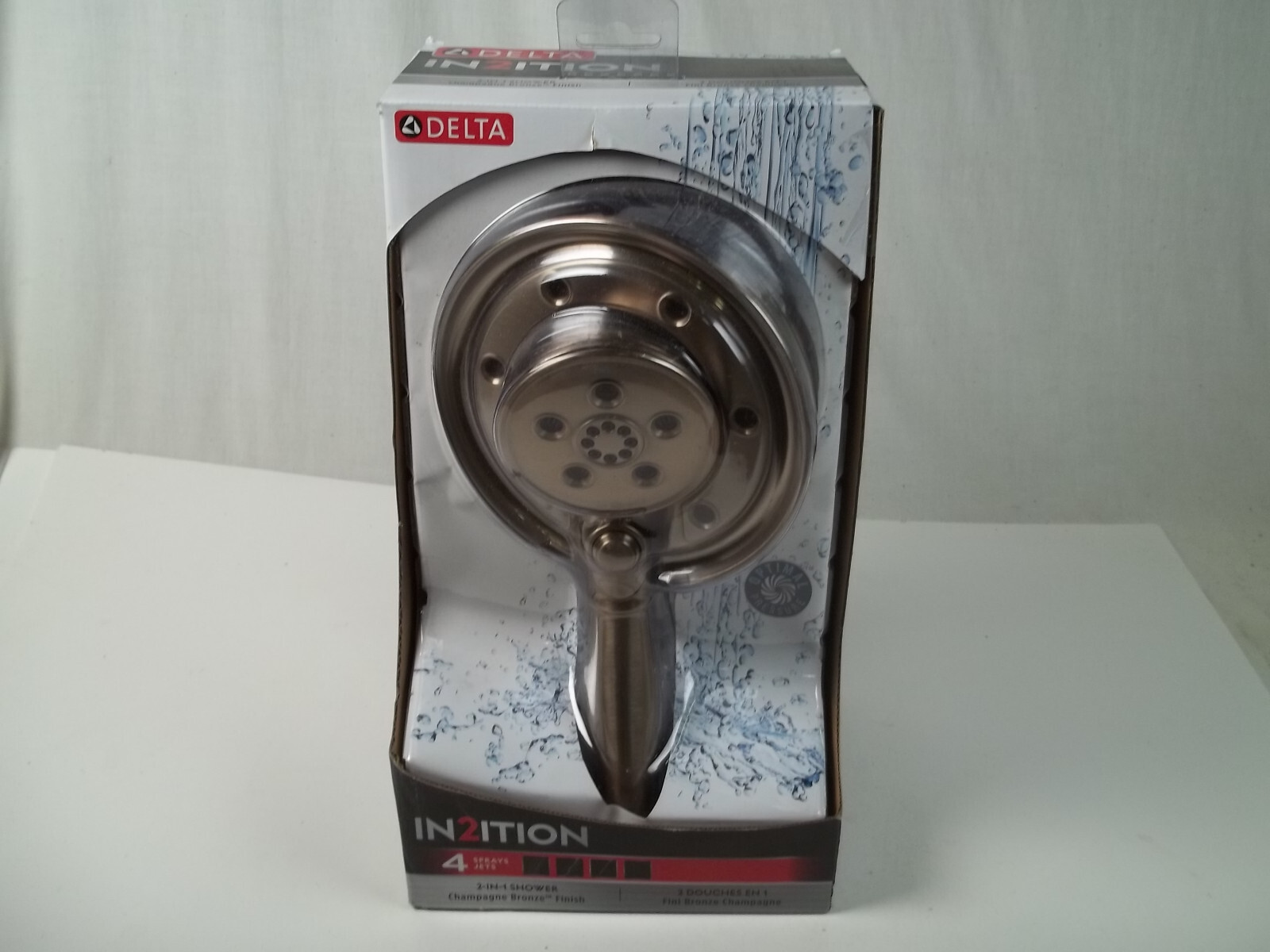 Delta 58471PK In2ition 4 Spray Hand Shower Head in