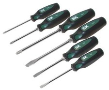 Sk Tools Cushion Grip Auto Screwdriver Set 6-piece 86336