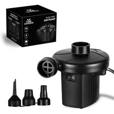 240V Electric Air Pump Inflator Deflator for Air Bed Pool Boat Mattress UK