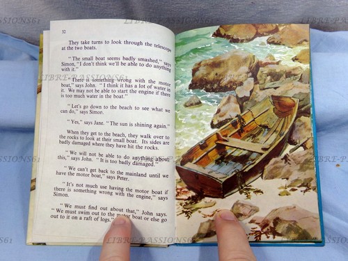 ADVENTURE ON THE ISLAND, W. MURRAY, ÉDITIONS LADYBIRD BOOK, 1966 - Picture 9 of 12