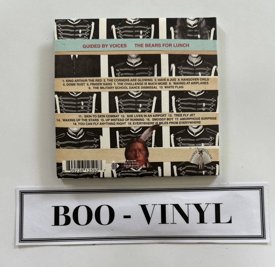 Guided By Voices : The Bears for Lunch CD Album Indie Rock NM / NM Condition - Image 2 of 4