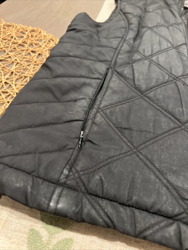 IZOD Women's Quilted Puffer Vest - Black - Zip Front - Size Large - Picture 2 of 13