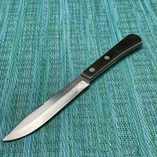 Vtg ROBESON ShurEdge Frozen Heat Utility Parer Knife Stainless 4" Blade #802 USA