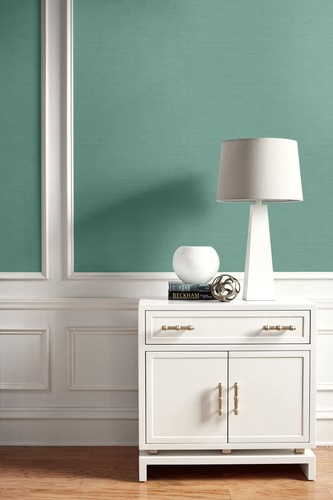 Wallquest BV30434 Coastal Hemp Jungle Green - Picture 2 of 2