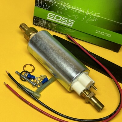 Fuel pump for Rover 416 1.6L 86-99 D16A3 16K4F External inline Goss 2 Yr Wty