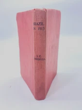 Brazil 1913 Oakenfull HC 1912 Govt Edition Foldout Maps Historical Photos