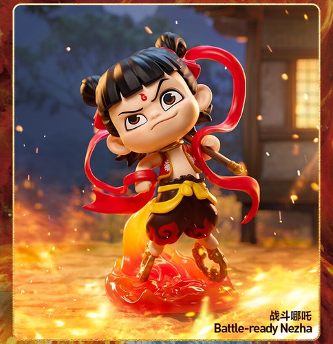 POPMART "Nezha: El Niño Diablo Conquista al Rey Dragón" Serie Natural Bond - Imagen 29 de 36