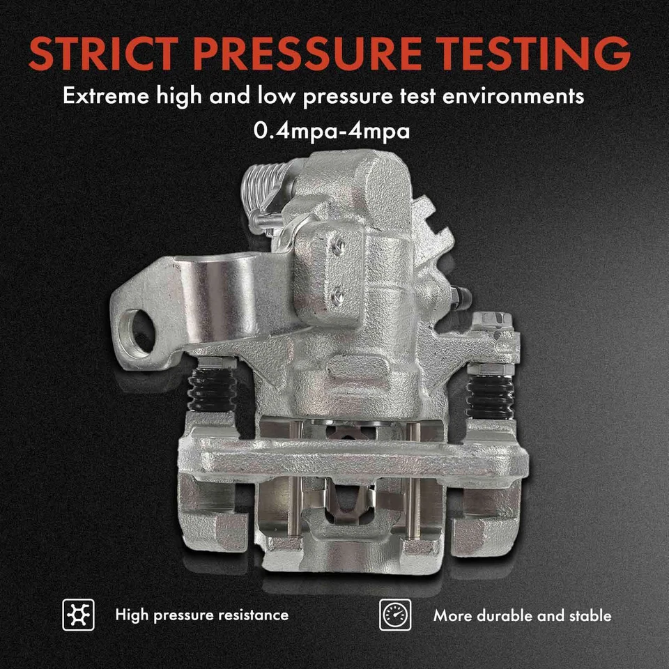 Pinza de freno de disco trasera y pastillas de cerámica para Acura EL RSX 02-06 Honda Civic 03-05 Foto 3 de 4