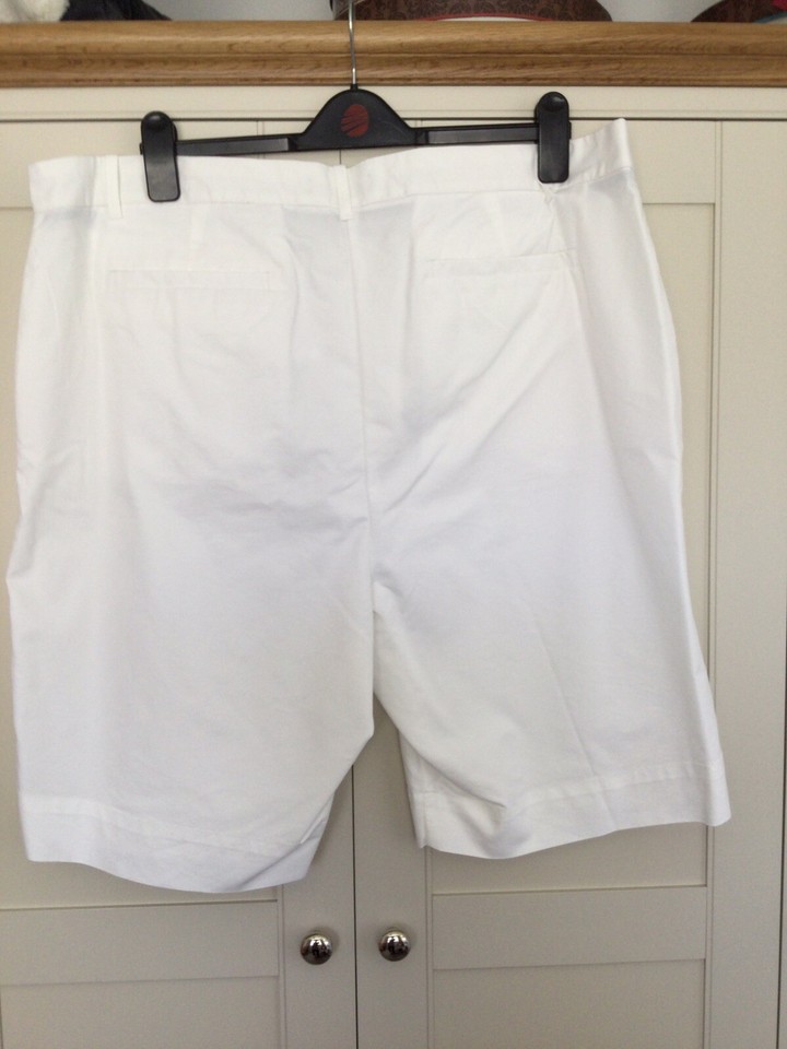 MARKS & SPENCER Ladies Soft White Cargo Shorts Size 22 BNWT eBay