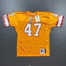 100% Authentic John Lynch Mitchell & Ness 1993 Buccaneers Jersey Size 48 XL Mens