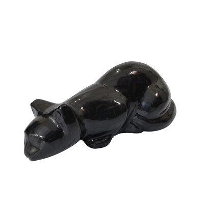  Cat Memorial Urn, Beautiful Container for Ashes - Cremation Keepsake urn BLACK